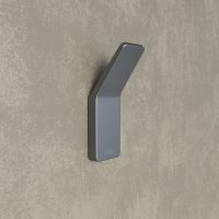 Товар: Крючок Iddis Slide Графит матовый арт-SLIGM10i41 - фото 2 Крючок Iddis Slide Графит матовый арт-SLIGM10i41 — фото 2, Крючки для полотенец