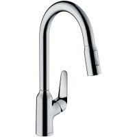 Смеситель для кухни Hansgrohe Focus M42 Хром арт-71800000 — фото 1, Смесители для кухни