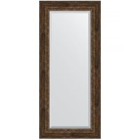 Зеркало Evoform Exclusive 162х72 с фацетом в багетной раме - Состаренное дерево с орнаментом 120 мм арт-BY 3586 — фото 1, Зеркала в ванную комнату