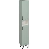 Шкаф пенал Runo Марсель 30 R Мята арт-00-00001221 — фото 1, Пеналы для ванной комнаты