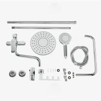 Душевая система Frap Хром арт-F24001 — фото 5, Душевые стойки