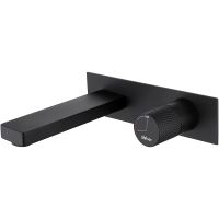 Смеситель для раковины Abber Rund Черный матовый арт-AF8712B — фото 1, Смесители для раковины