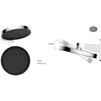 Товар: Душевая система Vincea Inspire с термостатом Черная матовая арт-VSFW-433TI3MB - фото 9 Душевая система Vincea Inspire с термостатом Черная матовая арт-VSFW-433TI3MB — фото 9, Встраиваемые душевые комплекты