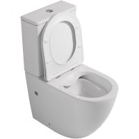 Унитаз компакт Abber Bequem с бачком и сиденьем Микролифт арт-AC1110 — фото 6, Напольные унитазы