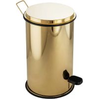 Ведро для мусора Migliore Complementi Золото арт-21950 — фото 1, Мусорные ведра