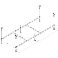 Каркас для ванны AM.PM X-Joy 170x70 Серый арт-W94A-170-070W-R — фото 2, Комплектующие