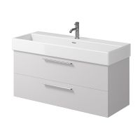 Тумба под раковину Creto Tivoli 120 подвесная Белая арт-8-1394W — фото 2, Тумбы под раковину