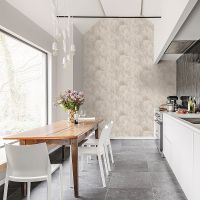 Обои LOYMINA Hygge Флизелин (1*10,05) Серый, Деревья арт-Hg3 001 — фото 3, Обои для стен