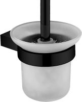 Ершик для унитаза Aquanet 5688MB Черный матовый арт-241909 — фото 2, Ершики для унитаза