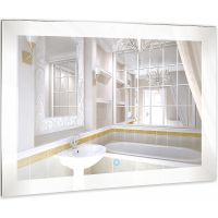 Зеркало Relisan Linda 800х600 с подсветкой с сенсорным выключателем арт-Гл000024320 — фото 1, Зеркала в ванную комнату