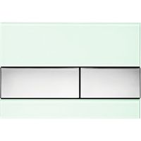 Клавиша смыва Tece Square для унитаза Зеленая Хром глянцевый арт-9240805 — фото 1, Кнопки смыва