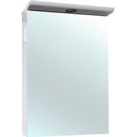 Зеркальный шкаф Bellezza Анкона 50 с подсветкой Белый арт-4619606040011 — фото 1, Зеркальные шкафы в ванную