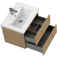 Товар: Тумба под раковину Cersanit Lara 60 подвесная Орех арт-64134 - фото 6 Тумба под раковину Cersanit Lara 60 подвесная Орех арт-64134 — фото 6, Тумбы под раковину