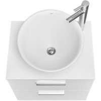 Тумба под раковину Roca Victoria 60 подвесная Белый глянец арт-A857468806 — фото 8, Тумбы под раковину