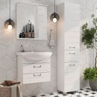 Тумба под раковину Volna Joli 60.2Y подвесная Белая арт-tpJOLI60.2Y-01 — фото 6, Тумбы под раковину