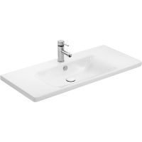 Тумба с раковиной Misty Мира 100 Белая матовая арт-УТ000022791 — фото 5, Тумбы с раковиной