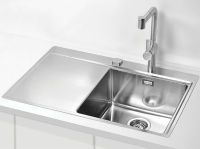 Кухонная мойка Alveus Pure 40R KMB-90 790x525 Брашированная сталь арт-1103651 — фото 2, Кухонные мойки