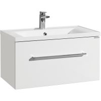 Тумба под раковину Aquaton Мадрид 80 М подвесная Белая арт-1A126801MA010 — фото 1, Тумбы под раковину