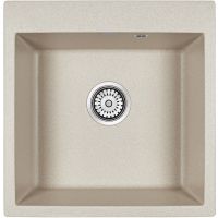 Кухонная мойка Paulmark Kante 50 Бежевая арт-PM105152-BE — фото 1, Кухонные мойки