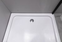 Душевой уголок Esbano ESR-7180B 120x80 профиль Черный матовый стекло прозрачное арт-ESUGR7180B — фото 3, Прямоугольные душевые уголки