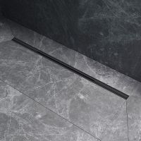 Товар: Душевой лоток AM.PM MasterFlow 80 с Черной матовой решеткой Slim line арт-W01SC-S11-080-05BM - фото 3 Душевой лоток AM.PM MasterFlow 80 с Черной матовой решеткой Slim line арт-W01SC-S11-080-05BM — фото 3, Душевые лотки