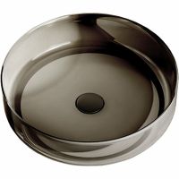 Раковина-чаша Vincea 45 Черная арт-VBS-6T16B — фото 1, Раковины накладные