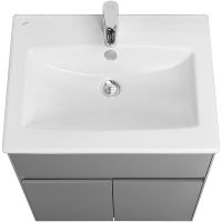 Тумба под раковину Aquaton Форест 60 Туманный серый арт-1A278201FR4D0 — фото 2, Тумбы под раковину