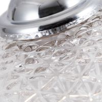 Подвесной светильник Divinare Capriccio Прозрачный Хром арт-5004/02 SP-1 — фото 2, Подвесные светильники