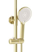 Душевая система Grossman Galaxy Золото брашированное арт-500.K35.01.320 — фото 5, Душевые стойки
