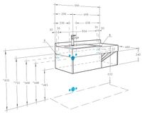 Товар: Тумба под раковину Aquaton Сакура 100 подвесная Ольха наварра Белый глянец арт-1A234901SKW80 - фото 5 Тумба под раковину Aquaton Сакура 100 подвесная Ольха наварра Белый глянец арт-1A234901SKW80 — фото 5, Тумбы под раковину