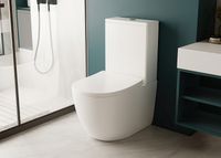 Унитаз компакт Abber Bequem с бачком и сиденьем Микролифт арт-AC1110 — фото 7, Напольные унитазы