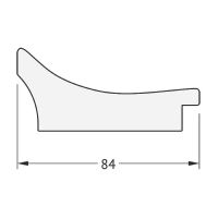Зеркало Evoform Exclusive 106х76 с фацетом в багетной раме - Фреска 84 мм арт-BY 1299 — фото 5, Зеркала в ванную комнату