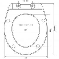 Унитаз Berges Albit S Rimless подвесной с сиденьем Микролифт арт-082147 — фото 8, Подвесные унитазы