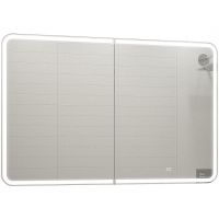 Зеркальный шкаф Континент Avenue 120 с подсветкой Белый арт-МВК001 — фото 1, Зеркальные шкафы в ванную