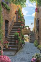 Фреска Ortograf Городской пейзаж 5996 Фактура бархат FX Флизелин (1,8*2,7) Разноцветный, Город/Цветы арт-5996 (бархат FX) — фото 2, Фрески