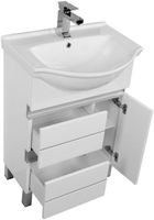 Товар: Тумба под раковину Aquanet Доминика 60 Белая арт-171684 - фото 2 Тумба под раковину Aquanet Доминика 60 Белая арт-171684 — фото 2, Тумбы под раковину
