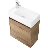 Товар: Тумба под раковину BelBagno Kraft Mini 50 L подвесная Rovere Tabacco арт-KRAFT MINI-500/260-1A-SO-RT-L - фото 5 Тумба под раковину BelBagno Kraft Mini 50 L подвесная Rovere Tabacco арт-KRAFT MINI-500/260-1A-SO-RT-L — фото 5, Тумбы под раковину