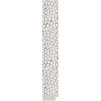 Зеркало Evoform Definite 101х51 в багетной раме - Чеканка белая 46 мм арт-BY 3066 — фото 3, Зеркала в ванную комнату