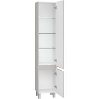 Шкаф пенал Brevita Victory 35 R Серый кашемир арт-VIC-05035-0302R — фото 3, Пеналы для ванной комнаты