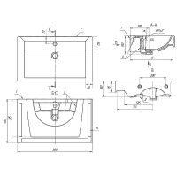 Товар: Тумба с раковиной Misty Венера 80 Белая арт-УТ000001780 - фото 10 Тумба с раковиной Misty Венера 80 Белая арт-УТ000001780 — фото 10, Тумбы с раковиной