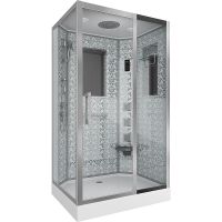 Душевая кабина Niagara Luxe 120x90 NG- с гидромассажем арт-7711WR — фото 1, Душевые кабины