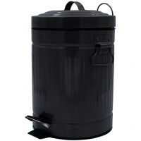 Ведро для мусора Ridder Pumba Черное арт-2149610 — фото 1, Мусорные ведра