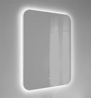 Зеркало Raval Ego 60 с подсветкой с бесконтактным выключателем и часами арт-Ego.02.60/W/RL — фото 2, Зеркала в ванную комнату