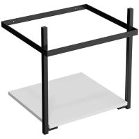 Консоль под раковину Kerama Marazzi Pro 50 PRO.50.02\BLK.M Черная матовая арт-PRO.50.02\BLK.M — фото 4, Консоли для раковины