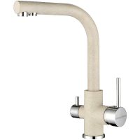 Смеситель для кухни Paulmark Essen Бежевый арт-Es213011-328 — фото 1, Смесители для кухни