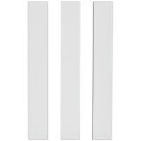 Интерьерная рейка Ликорн 2800x40x16 мм арт-РП-2.16.2800 светло-серая — фото 2, Рейки