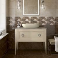 Керамическая плитка Kerama Marazzi Гран-Виа коричневый светлый обрезной настенная 30х89,5 см арт-13065R — фото 2, Керамическая плитка