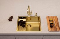 Кухонная мойка Alveus Kombino 50 Monarch Bronze SAT-90 540x440x195 F/S Бронза арт-1121283 — фото 4, Кухонные мойки