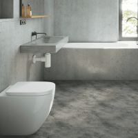 Виниловый ламинат Dew Бетон Блэк 610х305х4 мм арт-М 6055-9 — фото 2, Виниловый ламинат