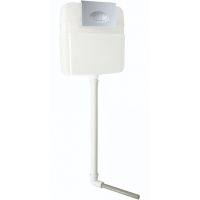 Смывной бачок SantiLine с клавишей смыва Хром арт-SL-02 — фото 1, Смывные бачки скрытого монтажа